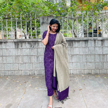 N-79 SLUB COTTON 3PCS SET