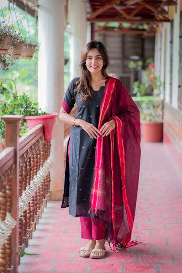 N-96 PURE COTTON SALWAR SUIT